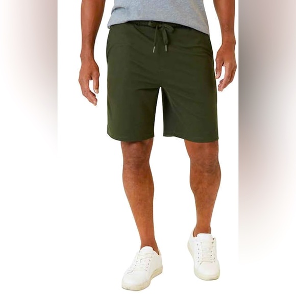 EDDIE BAUER Men’s Comfort Fit Lounge Shorts - Picture 1 of 7
